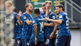 Santiago Giménez acumuló cinco partidos sin marcar en la victoria de Feyenoord ante Fortuna Sittard