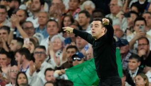 Xavi Hernández en El Clásico