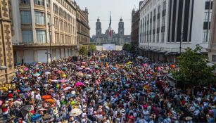 Inauguran Zócalo Peatonal en la Ciudad de México 