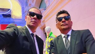 Martinoli y Campos en fotos de redes sociales 