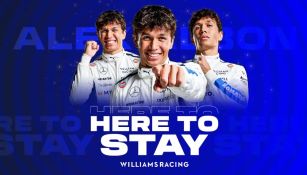 Alex Albon renovó contrato con Williams