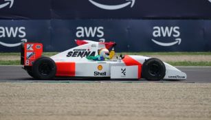 Sebastian Vettel rindió homenaje a Ayrton Senna