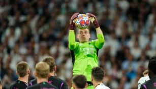 Lunin recibió un buen mensaje en su viaje a Londres