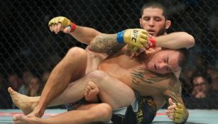 UFC 302: Makhachev retiene el título de peso ligero con una sumisión sobre Dustin Poirier