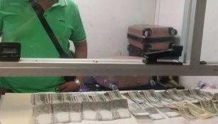 Pasajero recupera más de 35 mil pesos que había olvidado en el Aeropuerto Internacional de la Ciudad de México