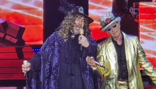 ¿El Ecoloco? ¿Willy Wonka? Critican a Mijares y Emmanuel por su vestuario en concierto 