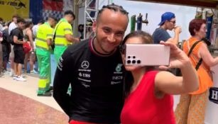 Doble de Lewis Hamilton causa sensación