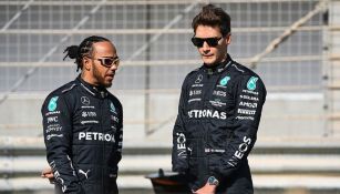 Russell se molestó con Hamilton en la Qualy