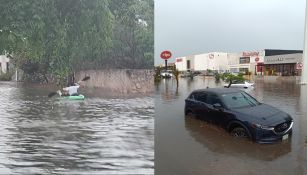 Mérida bajo el agua después de intensas lluvias