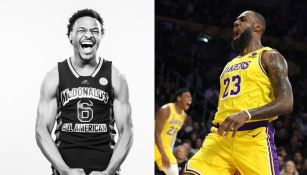 NBA: Lebron James jugará con su hijo Bronny en los Lakers