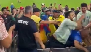 Mexicano recibe golpe en el México vs Ecuador