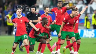 Portugal celebra la victoria ante Eslovenia