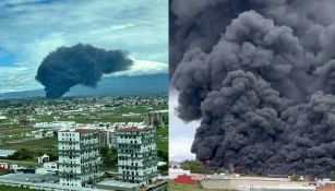 FOTOS: Reportan incendio incontrolable en Atlixco, Puebla