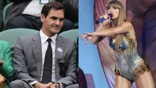 Taylor Swift y Roger Federer coincidieron en Suiza 