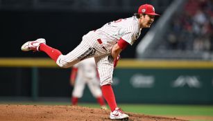 Bauer en el juego ante Bravos de León