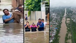 Mucha gente perdió sus cosas por las inundaciones en las colonias.