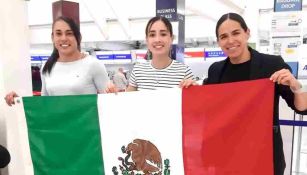 Árbitras mexicanas ya viajaron a los Juegos Olímpicos