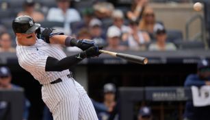 Aaron Judge conecta su HR número 35 de la temporada para igualar marca histórica de Yankees