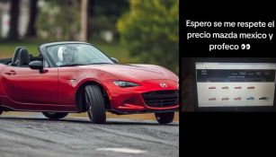 Hombre busca comprar auto Mazda último modelo en 500 pesos, gracias a error en la página 