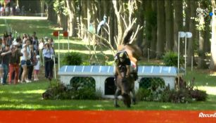 Jinete portugués cae de su caballo y se rompe la clavícula en París 2024