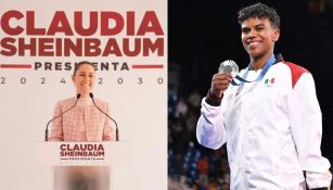 Claudia Sheinbaum felicita a Prisca Awiti por su medalla de plata en judo, dentro de París 2024 