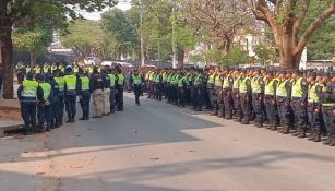 Miembro de la policía paraguaya resultó herido en el clásico