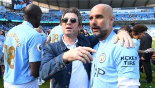 Noel Gallagher celebra la Champions con Pep Guardiola