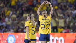 América Femenil vence a León con gol en solitario de Sarah Luebbert