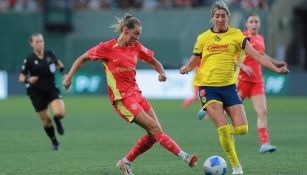 América Femenil cae de visita ante Portland Thorns en la CONCACAF W Champions Cup