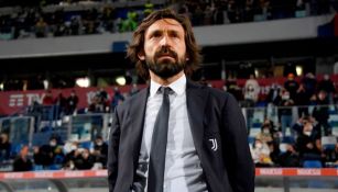 Pirlo como entrenador de la Juventus de Turín