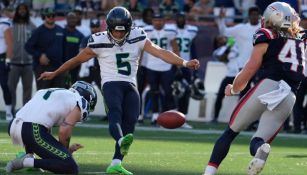 Seahawks vence a Patriots en tiempo extra con un gol de campo de Jason Myers de 31 yardas