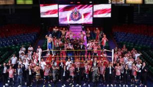 Al estilo de Lucha Libre Chivas presenta su foto oficial del Torneo Apertura 2024