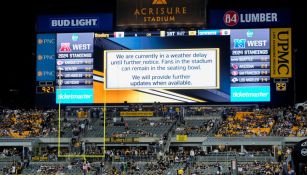 NFL: Inicio de Steelers de Pittsburgh vs Cowboys de Dallas se retrasó por tormenta