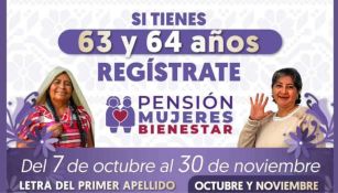 Pensión Mujeres 60 a 64 años: Estas mujeres ya pueden inscribirse para recibir 3 mil pesos bimestrales