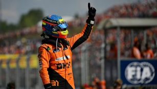 Piastri celebra una victoria en la F1