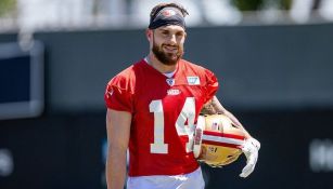 Ricky Pearsall debutará en la NFL con San Francisco luego de recibir disparo en el pecho