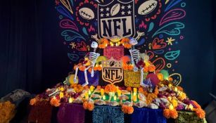 ¡A la mexicana! NFL realiza evento con temática del Día de Muertos