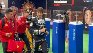 Charles Leclerc "inaugura" el Gran Premio de México al ritmo de mariachi