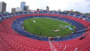 El estadio sigue suspendido