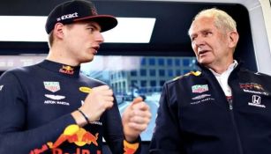 Marko y Max Verstappen