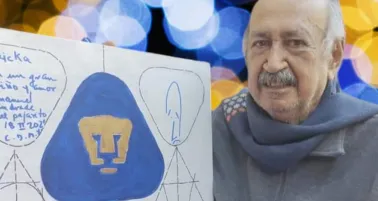 Pumas dedica emotiva despedida de Muere Manuel ‘Pajarito’ Andrade Rodríguez, creador del escudo 