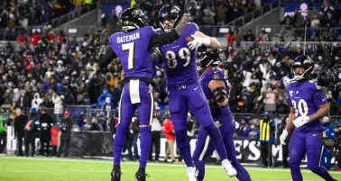 ¡Pelean por la división! Ravens vence 34-17 a Steelers y se empata la cima de la AFC Norte