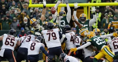 Packers cierra temporada regular con derrota ante Bears