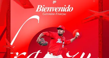 Diablos Rojos anuncia a Geronimo Franzua como nuevo refuerzo para la próxima temporada 