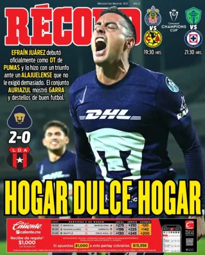 Portada RÉCORD 05 marzo 2025