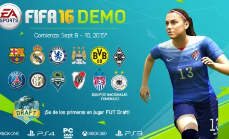 FIFA 16 contará con demo el 8 de septiembre