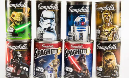 Sopa Campbell´s, al estilo de Star Wars