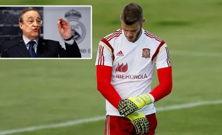 Florentino niega que el United actuará 'a la mala' en caso De Gea