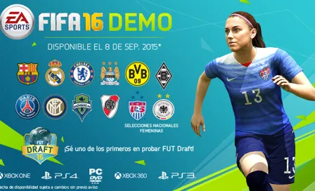 ¿Qué esperar del demo de FIFA 16?