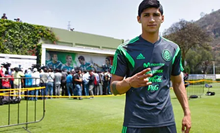 Alan Pulido, sin cabida en los Cuervos de Nuevo Toledo